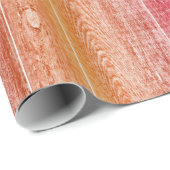 Papier Cadeau mur en bois coloré (Coin rond)