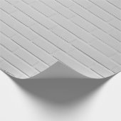Papier Cadeau Mur en brique blanche (Coin)