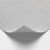 Papier Cadeau Mur en brique blanche (Coin)