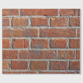 Papier Cadeau Mur en brique maçonnerie (Plat)