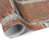 Papier Cadeau Mur en brique maçonnerie (Coin rond)