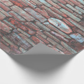 Papier Cadeau Mur en brique rouge (Coin)