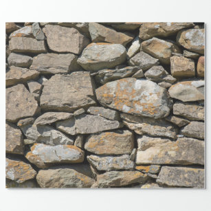 Papier Cadeau Mur en pierre