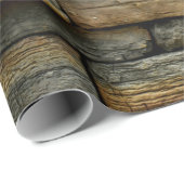 Papier Cadeau Mur en pierre (Coin rond)