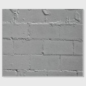 Papier Cadeau Mur grand bloc de béton texturé (Plat)