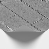 Papier Cadeau Mur grand bloc de béton texturé (Coin)