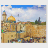 Papier Cadeau Mur occidental à Jérusalem (Mur de tristesse) (Plat)