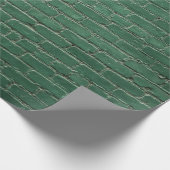 Papier Cadeau Mur peint en vert (Coin)