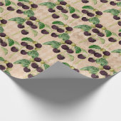 Papier Cadeau Mûres de campagne (Coin)