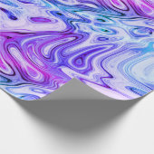 Papier Cadeau murmure fantomatique, marbrage pastel : (Coin)