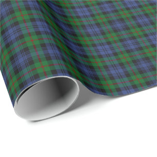 Papier Cadeau Murray Clan Tartan