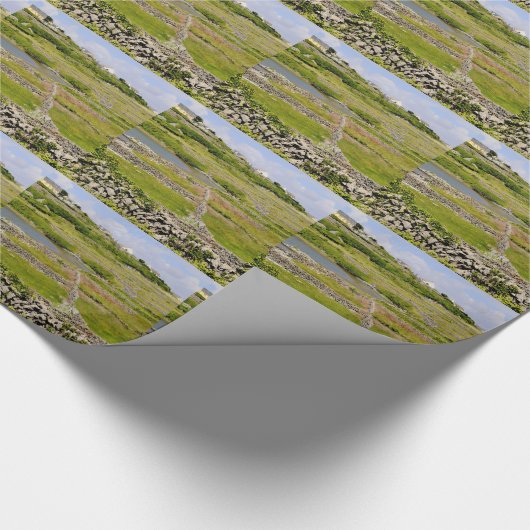 Papier Cadeau Murs de pierre d'Irlande (Coin)