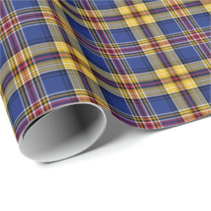 Papier Cadeau Murtaugh Clan Tartan Irish Plaid Motif