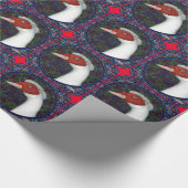 Papier Cadeau Muscovy Duck Head (Coin)