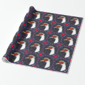 Papier Cadeau Muscovy Duck Head (Déroulé)