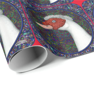 Papier Cadeau Muscovy Duck Head