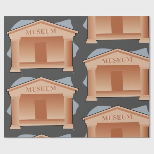 Papier Cadeau Musée (Plat)