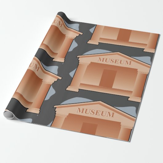 Papier Cadeau Musée (Déroulé)