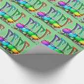 Papier Cadeau Music Notes Party (Coin)