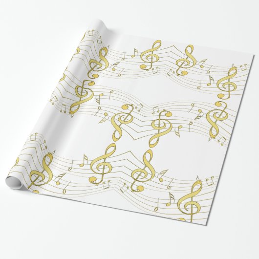 Papier Cadeau Musical (Déroulé)