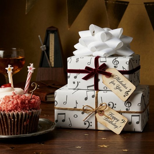 Papier Cadeau Musical