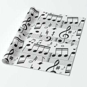 Papier Cadeau Musique