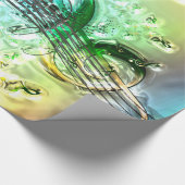 Papier Cadeau Musique 34 Papier d'enveloppement (Coin)