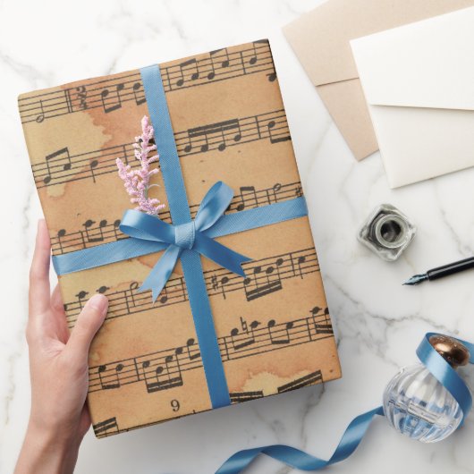 Papier Cadeau Musique Antique (Cadeaux)