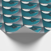 Papier Cadeau Musique d'album de disque vinyle de Tourne-disque (Coin)