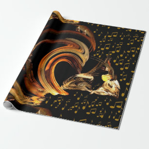 Papier Cadeau Musique Dans Mon Oreille_
