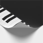 PAPIER CADEAU MUSIQUE DE PIANO (Coin)
