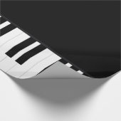 PAPIER CADEAU MUSIQUE DE PIANO (Coin)
