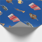 Papier Cadeau Musique d'Oktoberfest (Coin)