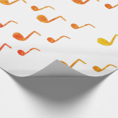 Papier Cadeau Musique, Golden Notes (Coin)
