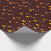 Papier Cadeau Musique, Golden Notes (Coin)