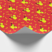 Papier Cadeau Musique Note Motif (Coin)