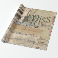 musique vintage note guitare violon musicien Motif