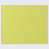 Papier Cadeau MVB Jaune Tonalité 1 Couleur Solide (Plat)