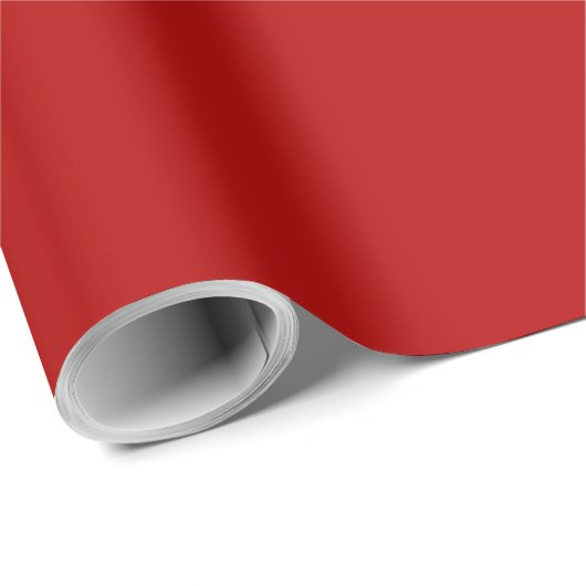 Papier Cadeau MVB Rouge brillant Solide 10" X 15" Papier Tissu (Coin rond)