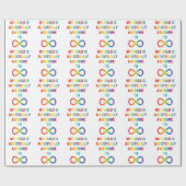 Papier Cadeau My Child Autistically (Plat)