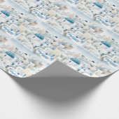 Papier Cadeau Mykonos Grèce (Coin)