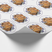 Papier Cadeau Myosotis Airedale (Coin)
