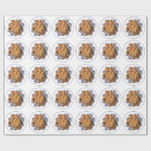 Papier Cadeau Myosotis Airedale (Plat)