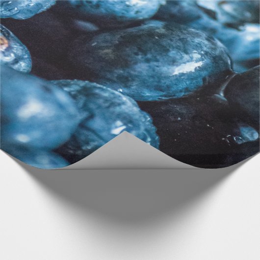 Papier Cadeau Myrtilles d'extra large (Coin)
