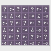 Papier Cadeau Mystère de lavande (Plat)