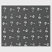 Papier Cadeau Mystère du charbon (Plat)