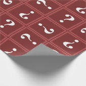 Papier Cadeau Mystère rouge (Coin)