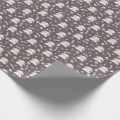 Papier Cadeau Mystic Aries Zodiac Night Bunny et Ram (Coin)