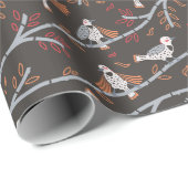 Papier Cadeau N est pour Northern Flicker - Papier d'enveloppeme (Coin rond)