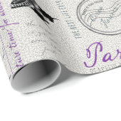 Papier Cadeau N'abandonnez pas l'enveloppe de cadeau (Coin rond)